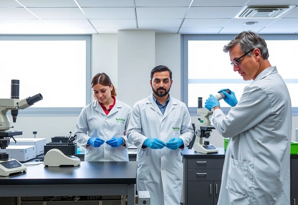 Imagine a laboratorului Nutrivitad